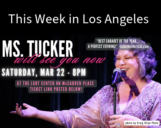 Singer Laural Meade performs her show Ms Tucker Will See You Now