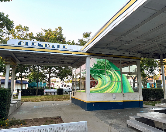 Adams Square Mini Park Gas Station