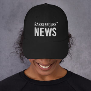 RabbleRouse News Logo Low Profile Ball Cap