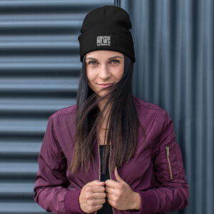 Embroidered RabbleRouse News® Beanie