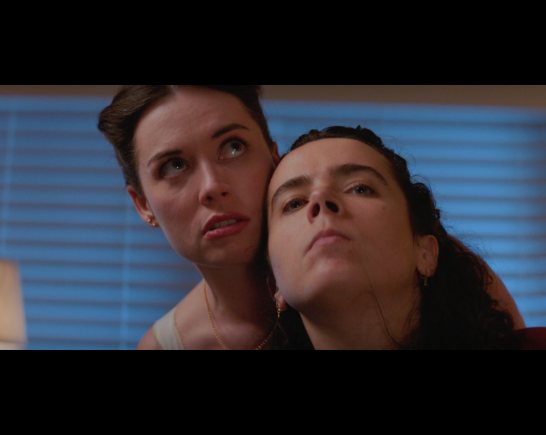 Trans actors Chloe Baldwin and and Jewell Karinen in SPIES IN CORSETS