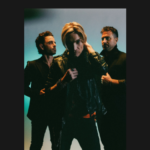 Iconic rock trio THE CALLING band portrait